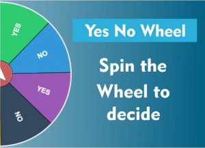 Yes No Wheel